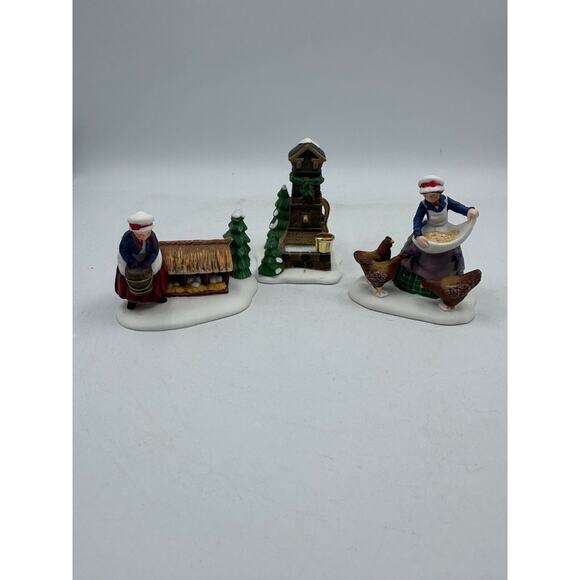 Department 56 - Three French Hens - 12 Days of Dickens Christmas - Picture 2 of 11